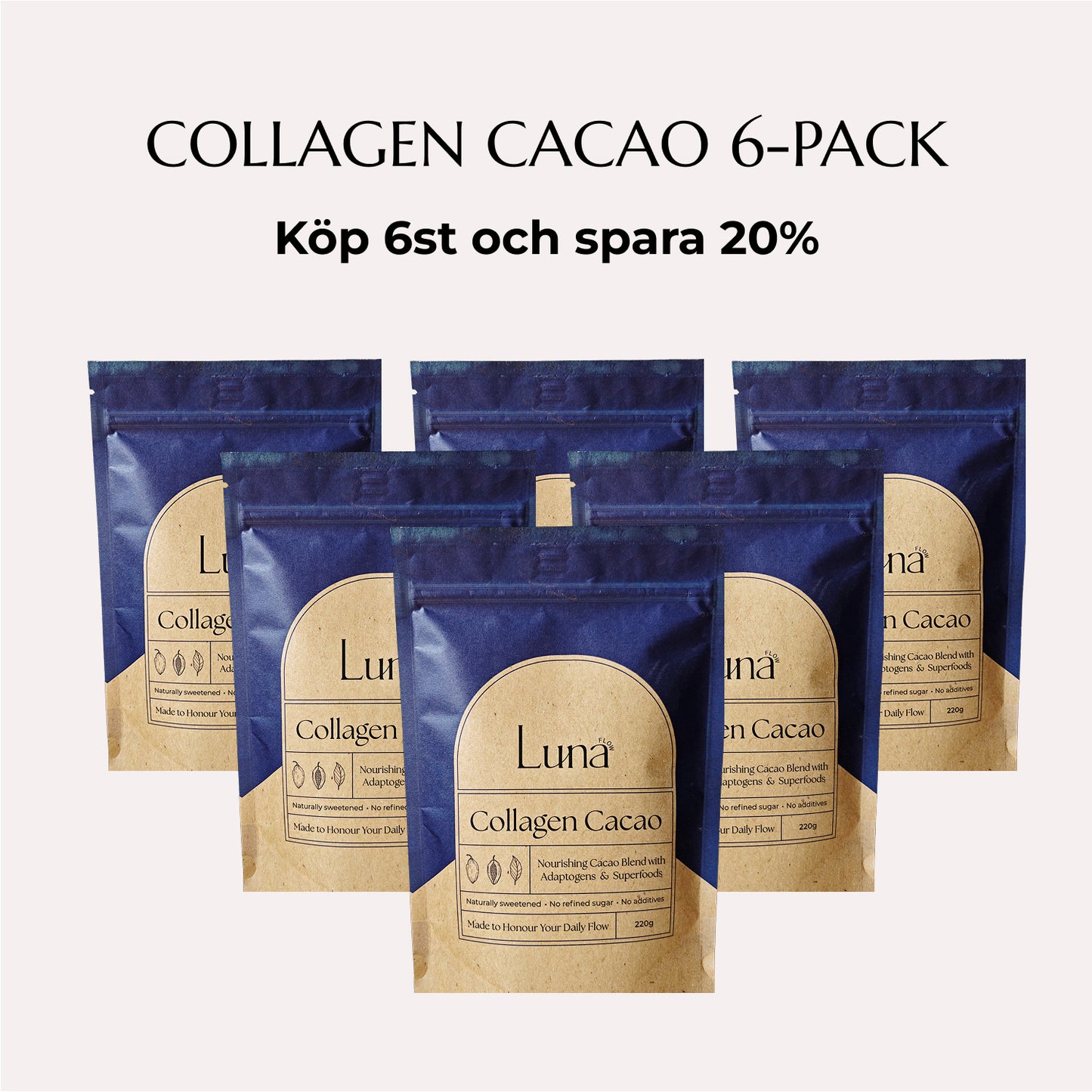 Collagen Cacao 6-pack