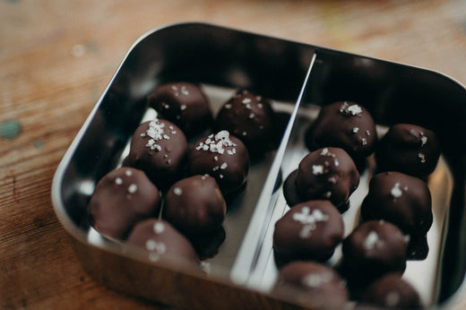 Soft Caramel Truffles with Turmeric and Cinnamon