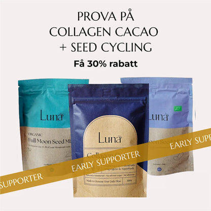 Prova på Collagen Cacao + Seed Cycling